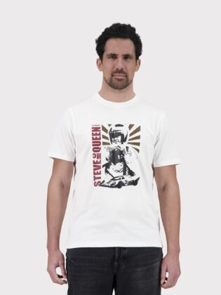 SQ251TSM03-000_face.jpg T-SHIRT OLD AFFICHE - OFF WHITE