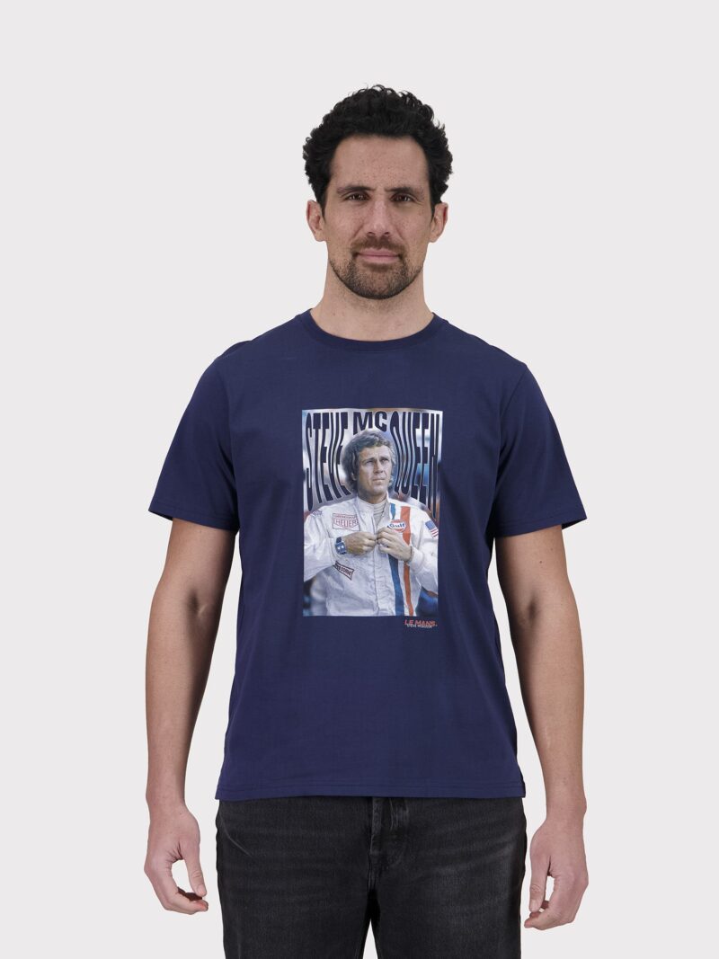 T-SHIRT NEW AFFICHE - NAVY