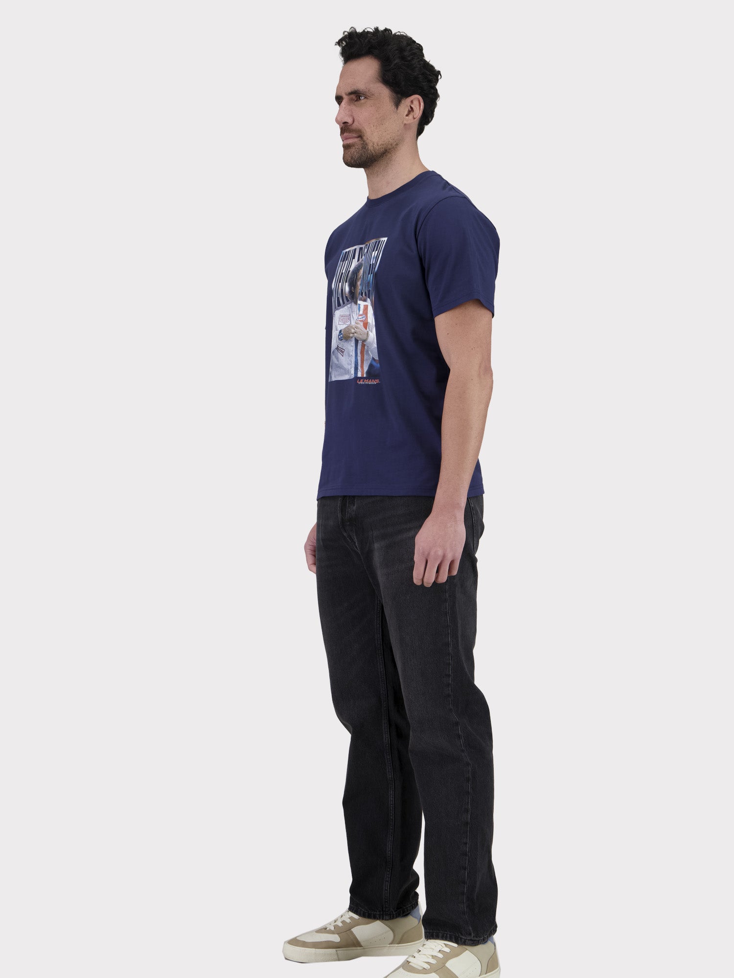 T-SHIRT NEW AFFICHE - NAVY - Image 2