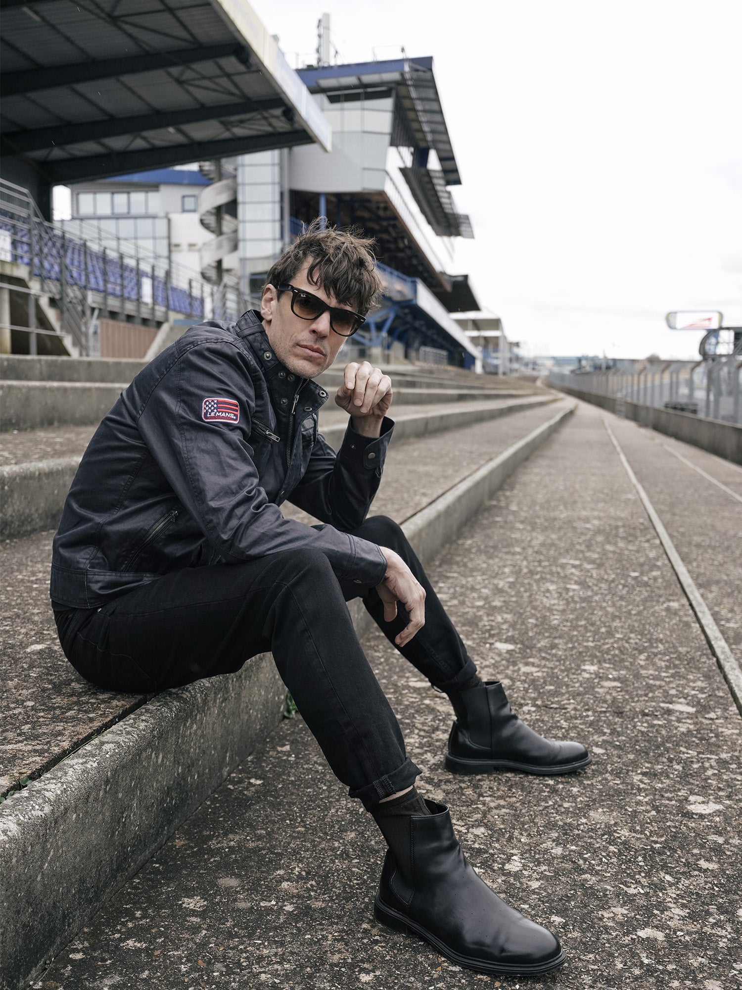 VESTE BIKER BLACK - Image 3