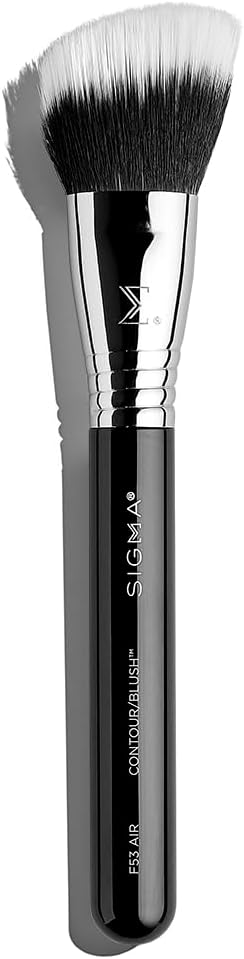 41-ivnryHnL._AC_SL1500_.jpg Sigma Beauty F53 Air Contour & Blush Brush – Pinceau biseauté pour fard à joues et poudre bronzante – Application professionnelle sans traces et couvrance légère à moyenne – 1 pinceau