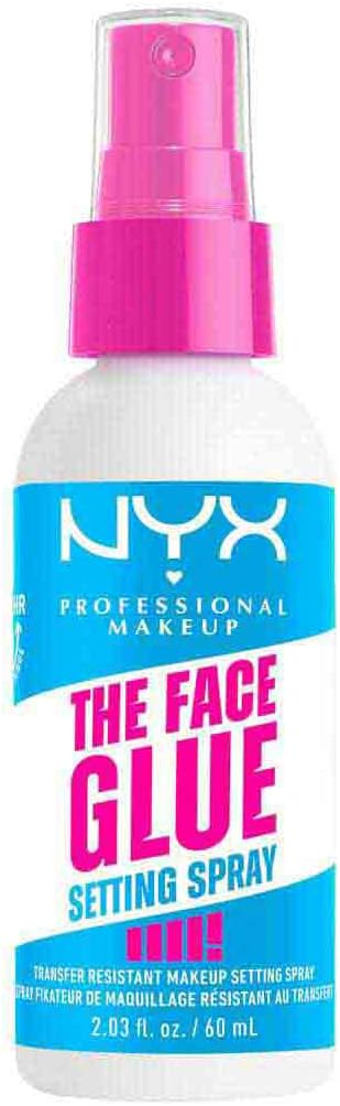 NYX Professional Makeup Spray Fixateur Maquillage Waterproof 24H 60ml | Formule vegan, Agents filmogènes effet lissant, Brume fine uniforme, Hydrate la peau, Minimise brillance