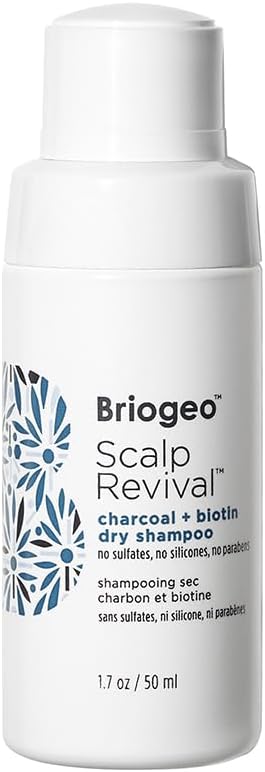 Audio-Technica Briogeo - Scalp Revival Charcoal + Biotin Dry Shampoo, Bouchon d'oreille, 7 cm, Noir (Schwarz)