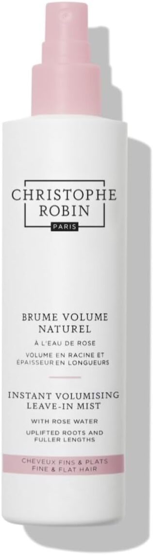Christophe Robin Instant Volumising Mist with Rose Water 150ml | Leave-in mist for fine, flat hair that lifts roots and adds natural-looking volume and texture.