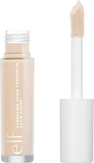 511GYrzUABL._AC_SL1500_.jpg e.l.f. Correcteur de teint camouflage hydratant, finition satinée, dissimule, corrige et met en évidence, chaud (6 ml)