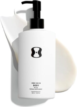 5185M5ujyPL._AC_SL1500_.jpg OneSkin BODY OS-01 Peptide Topical Supplement & Skin Longevity Age Reversal Moisturizer | Safe for Sensitive Skin, Fragrance-Free, 250 mL / 8.45 oz