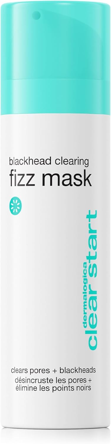 Dermalogica Clear Start Blackhead Clearing Fizz Mask (1.7 Fl Oz) Purifying Pore Cleansing Mask with Kaolin Clay and Sulfur - Absorbs Excess Oil To Purify Skin