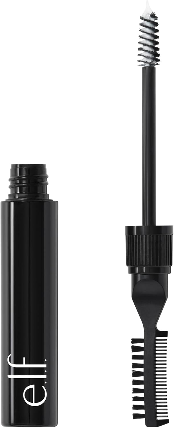 e.l.f. Brow Gel de stratification - Tenue forte - Transparent - Séchage et imperméable - Pour sourcils laminés, peignes et façonnent les sourcils - Végétalien et sans cruauté envers les animaux