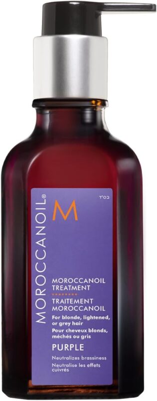 Moroccanoil Treatment Purple Hair Oil for Blonde Hair