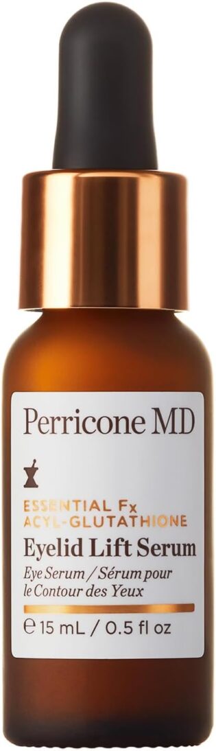 Perricone MD Essential FX Eyelid Lift Serum 30ml | Nourishing skincare with acyl-glutathione to help smooth the look of lines and crepiness.