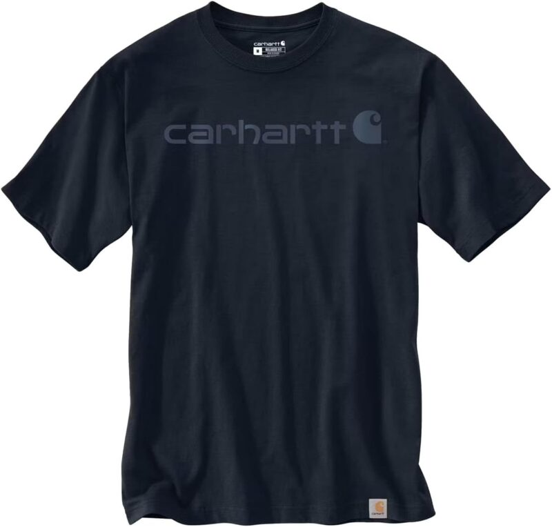 Carhartt Relaxed Fit Heavyweight Short-Sleeve Logo Graphic T-Shirt T-Shirt Utilitaire de Travail Homme