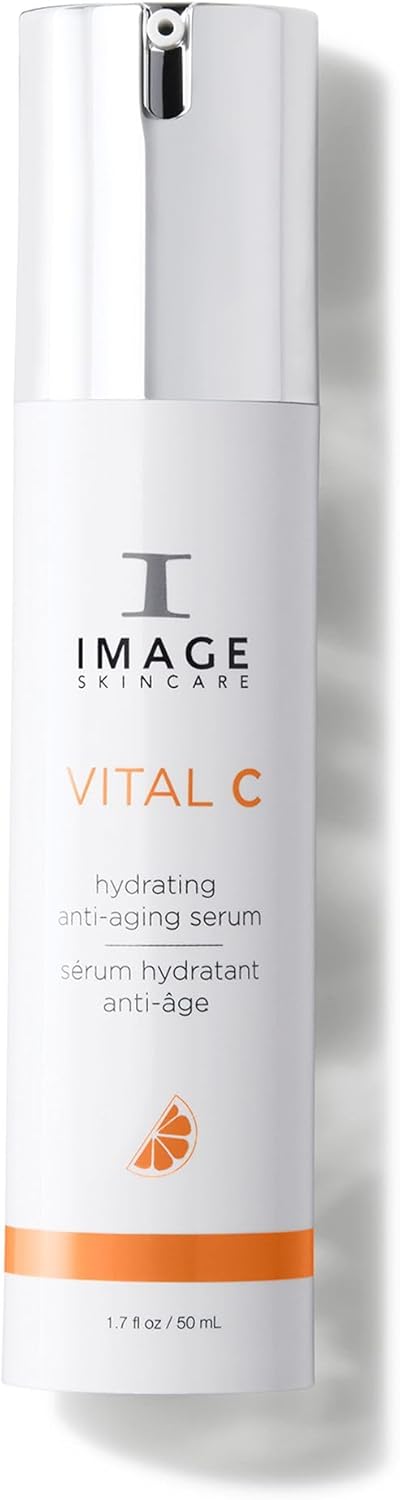 IMAGE Skincare, VITAL C Hydrating Face Serum, with Vitamin C and Hyaluronic Acid, to Brighten, Tone and Smooth Appearance of Wrinkle