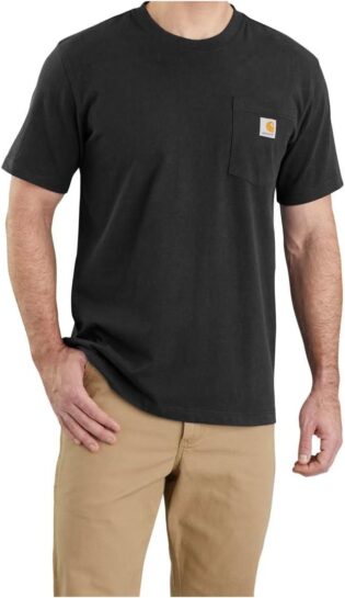 51eELzfjiXL._AC_SL1500_.jpg Carhartt K87 Pocket S/S T-Shirt T-Shirt Utilitaire de Travail Homme