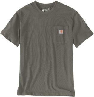51rD5prGmSL._AC_SL1500_.jpg Carhartt Manches Courtes K87-Coupe décontractée Work Utility T-Shirt, Olive, L Homme