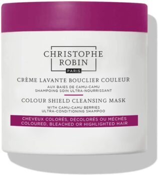 Christophe Robin Colour Shield Cleansing Mask 250ml – Deep Cleansing & Colour Protection Treatment – Gently Removes Build-Up While Preserving Colour Vibrancy
