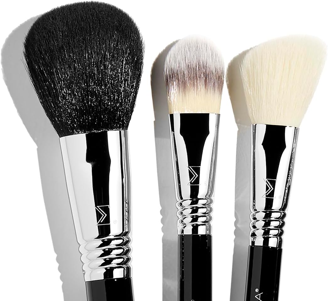 Sigma Beauty Ck001 Lot De 12 Pinceaux De Maquillage – Kit De Maquillage Essentiel Pour Fond De Teint, Poudre, Correcteur Et Contour, Pinceau De Maquillage Pour Fard à Paupières, Fard à Joues Et Lèvres - Image 2