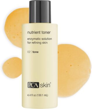 618bahnzBL._AC_SL1500_.jpg PCA SKIN Hydrating Toner for Face, Nutrient Face Toner for Sensitive Skin, Dry Skin, and Aging Skin, Helps Refine, Brighten, and Exfoliate the Face and Neck, Safe for All Skin Types, 4.4 oz Bottle