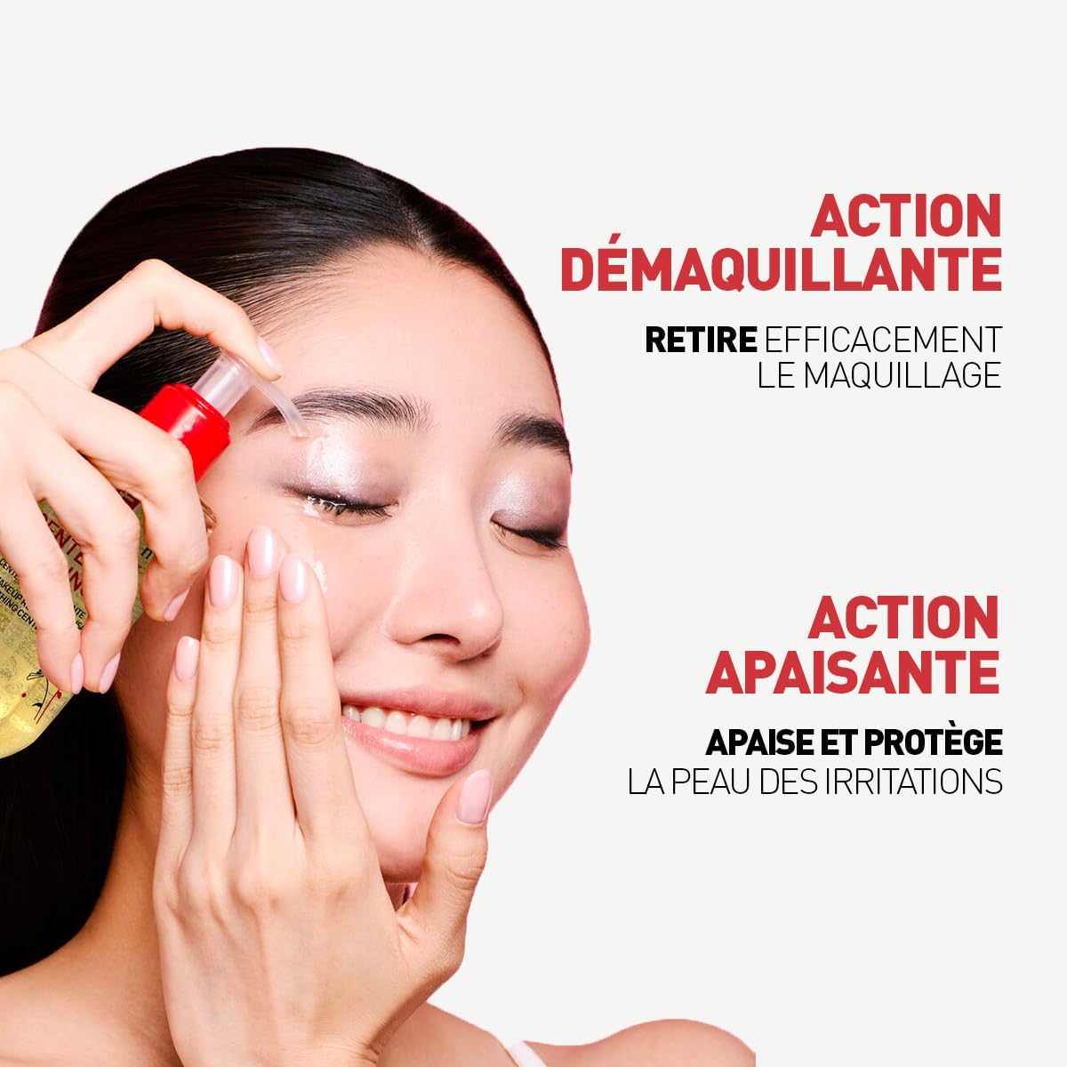 Erborian - Centella Cleansing - Huile/Gel démaquillante pour visage à la centella asiatica - Tous types de peaux - Soin cosmétique Coréen - Image 3