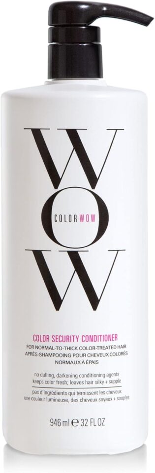 COLOR WOW Après-shampoing Color Security N-T 1 ml : hydrate les cheveux normaux à épais et assure des cheveux éclatants et sains