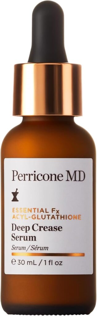 Perricone MD Essential FX Deep Crease Serum 30ml | Nourishing skincare with acyl-glutathione to help smooth the look of lines and crepiness.