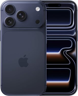 61LFeKye45L._AC_SL1500_.jpg Apple iPhone 17 Pro 256 Go : Écran 6,3 pouces avec ProMotion jusqu’à 120 Hz, Puce A19 Pro, Autonomie prodigieuse, Système caméra Pro Fusion avec caméra avant Center Stage ; Bleu intense