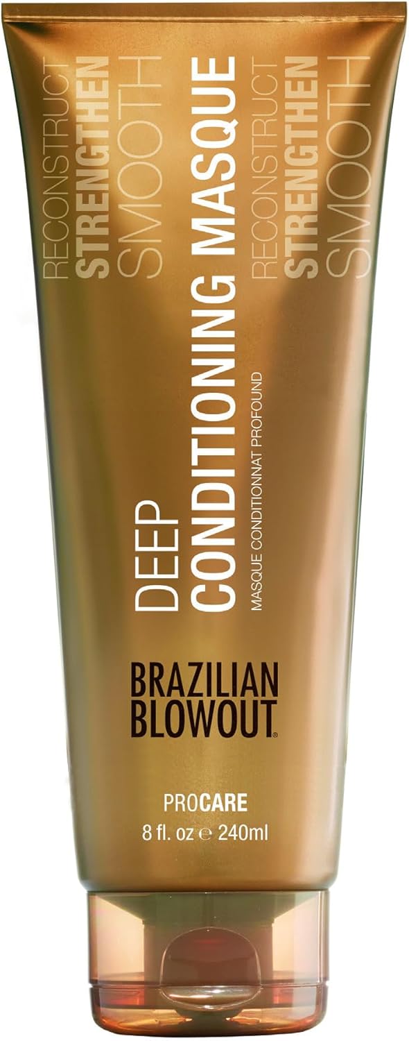 BRAZILIAN BLOWOUT Deep Conditioning Masque, Repair, Hydrate & Smooth, 8 oz