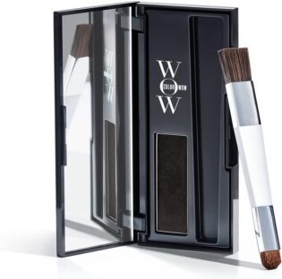 Color Wow Poudre pour Cheveux Noir Root Cover Up Noir 2,1G Retouche Racines Cheveux Noir Bon pour Cacher les Cheveux Blancs - Retouche Racines Cheveux Noir