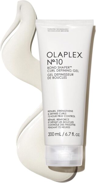 Olaplex Nº.10 Bond Shaper™ Curl Defining Gel: Frizz Smoothing Curl Gel | Hydrates, Detangles & Defines Curls | All Day Hold No Residue | For Coily, Curly, and Wavy, 200 mL/Fl. Oz.