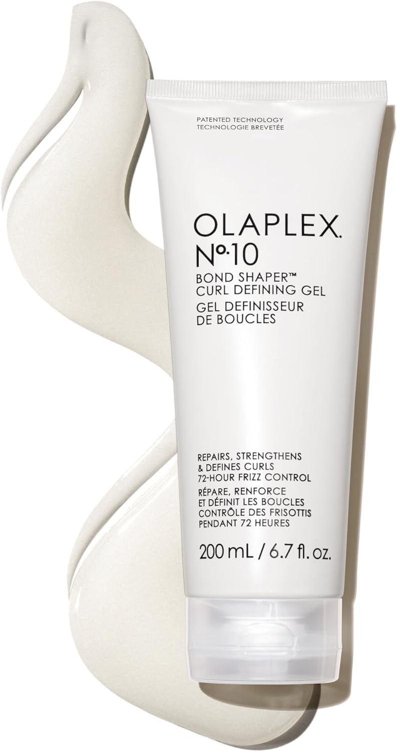 Olaplex Nº.10 Bond Shaper™ Curl Defining Gel: Frizz Smoothing Curl Gel | Hydrates, Detangles & Defines Curls | All Day Hold No Residue | For Coily, Curly, and Wavy, 200 mL/Fl. Oz.