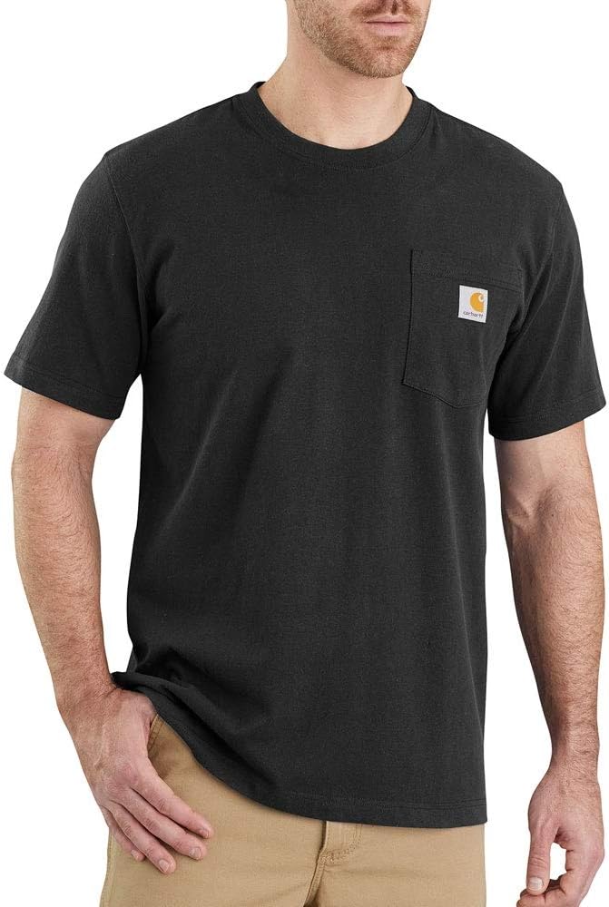 Carhartt K87 Pocket S/S T-Shirt T-Shirt Utilitaire de Travail Homme - Image 2