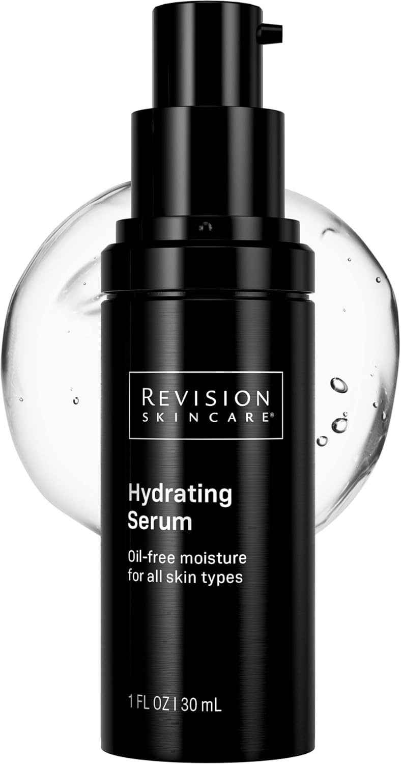 Revision Skincare Hydrating Serum, Moisturizing Anti Aging Serum, Oil Free Formula with Two Forms of Hyaluronic Acid