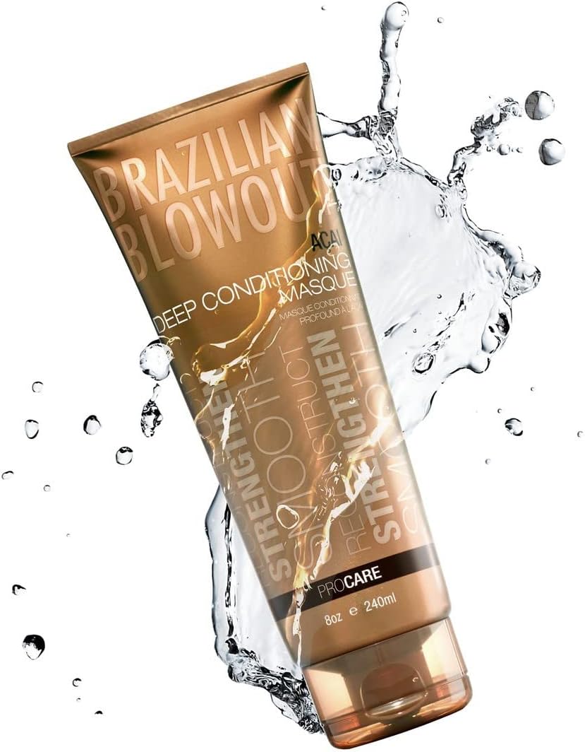 BRAZILIAN BLOWOUT Deep Conditioning Masque, Repair, Hydrate & Smooth, 8 oz - Image 4