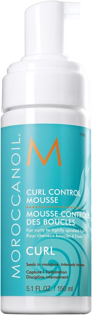 61TNrSZdaQL._AC_SL1500_.jpg Moroccanoil Curl Control Mousse, 5.1 Fl. Oz.