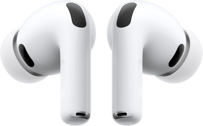 Apple AirPods Pro 3 Écouteurs sans Fil, réduction Active du Bruit, détection de la fréquence Cardiaque, écouteurs Bluetooth, Audio Spatial, Son Haute-fidélité, Recharge USB-C