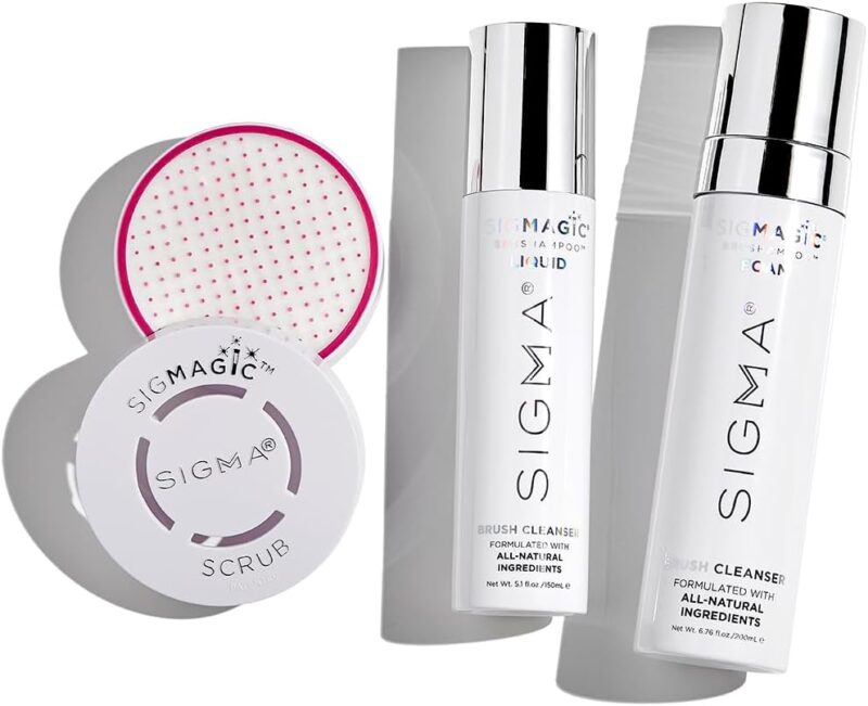 Sigma Beauty Trio de brosses nettoyantes