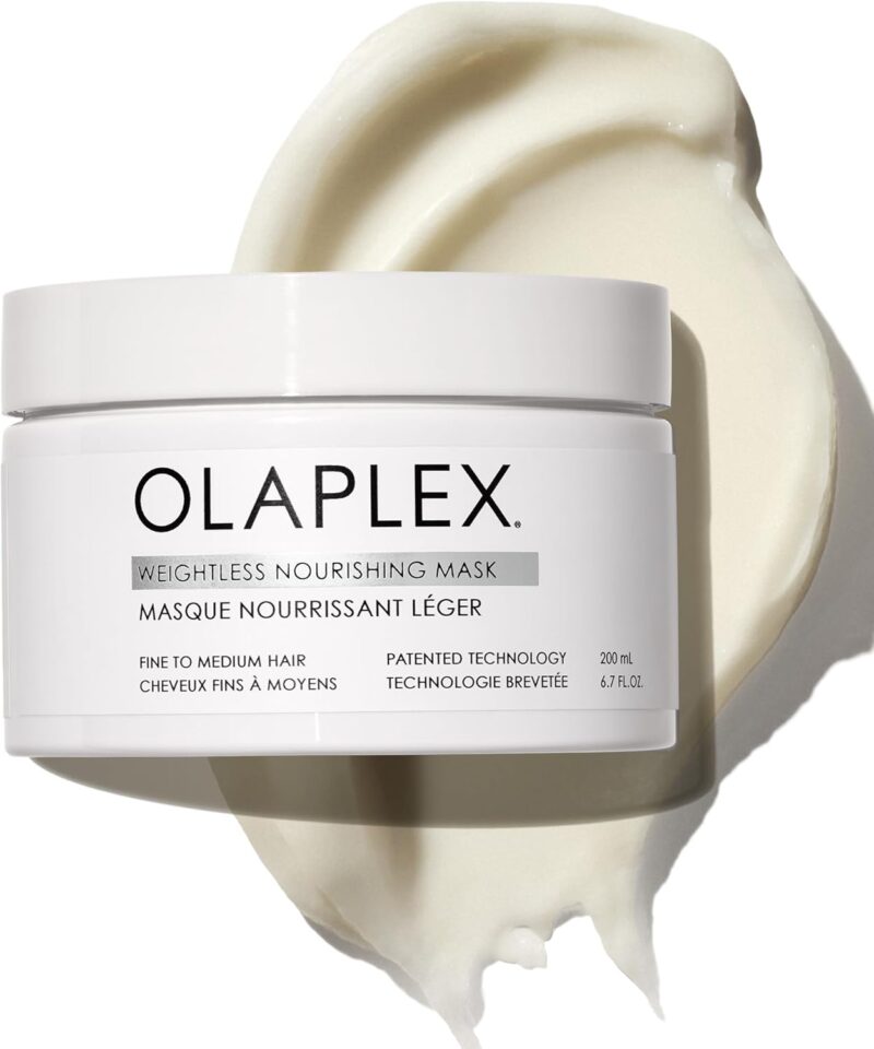 Olaplex Masque Nourrissant Léger, Masque scellant les cuticules pour hydrater et donner du volume aux cheveux fins à moyens