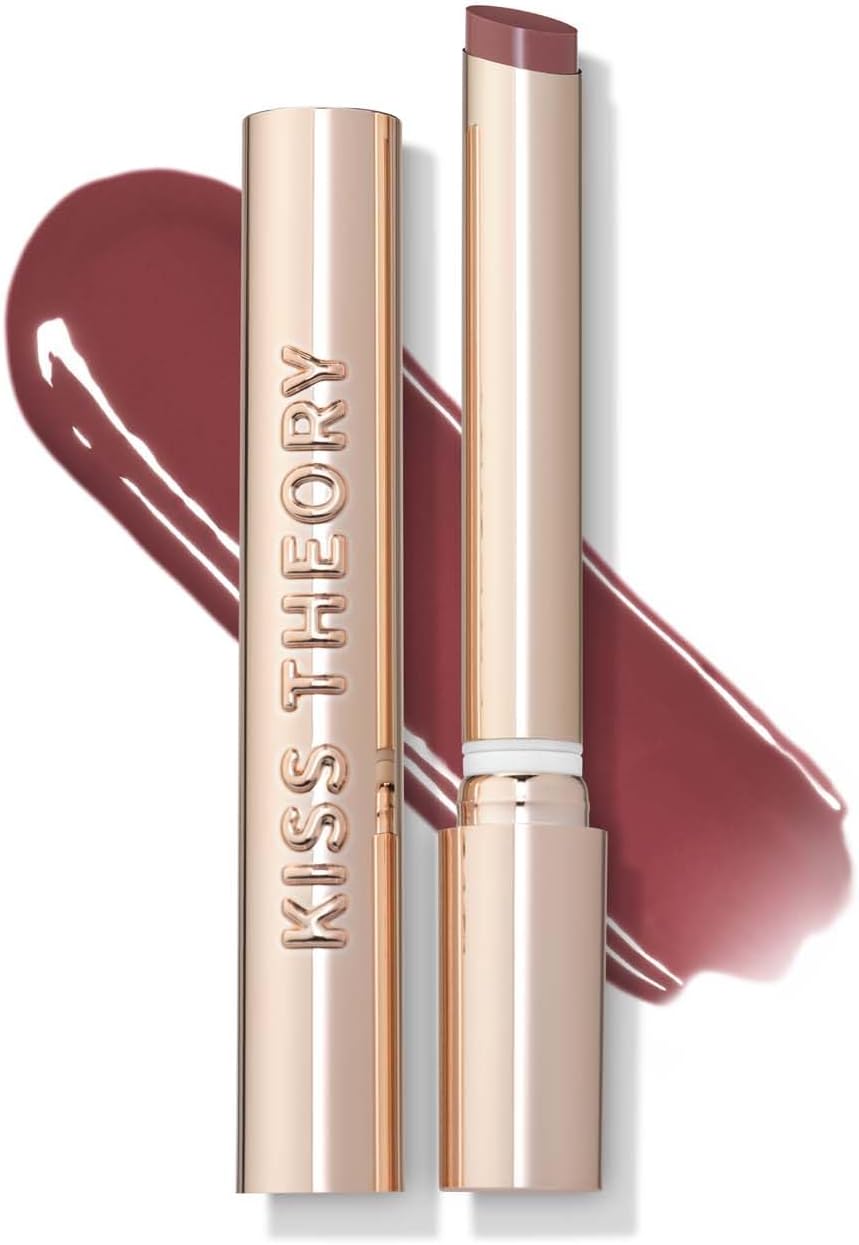 Anastasia Beverly Hills Kiss Theory Baume à lèvres teinté – Finition du rouge à lèvres en gel hydratant avec acide hyaluronique et vitamine E, couleur repulpée et non collante – Charme