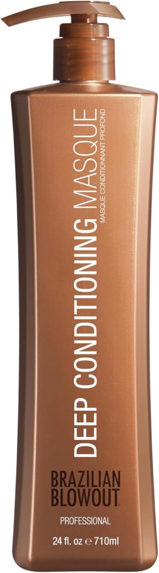 61dY0R7uMJL._AC_SL1500_.jpg Brazilian Blowout Deep Conditioning Masque, Repair, Hydrate & Smoothe 24 oz