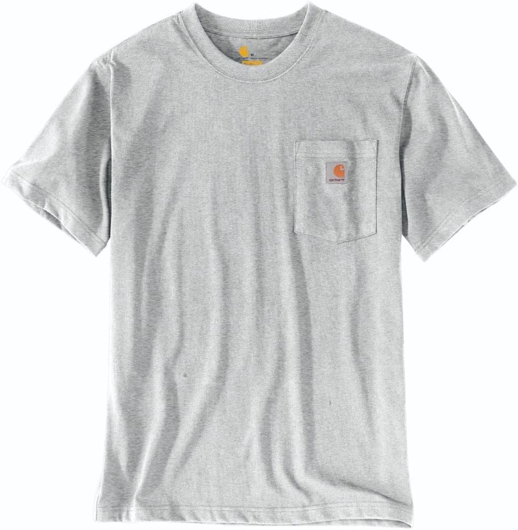 Carhartt K87 Pocket S/S T-Shirt T-Shirt Utilitaire de Travail Homme - Image 4