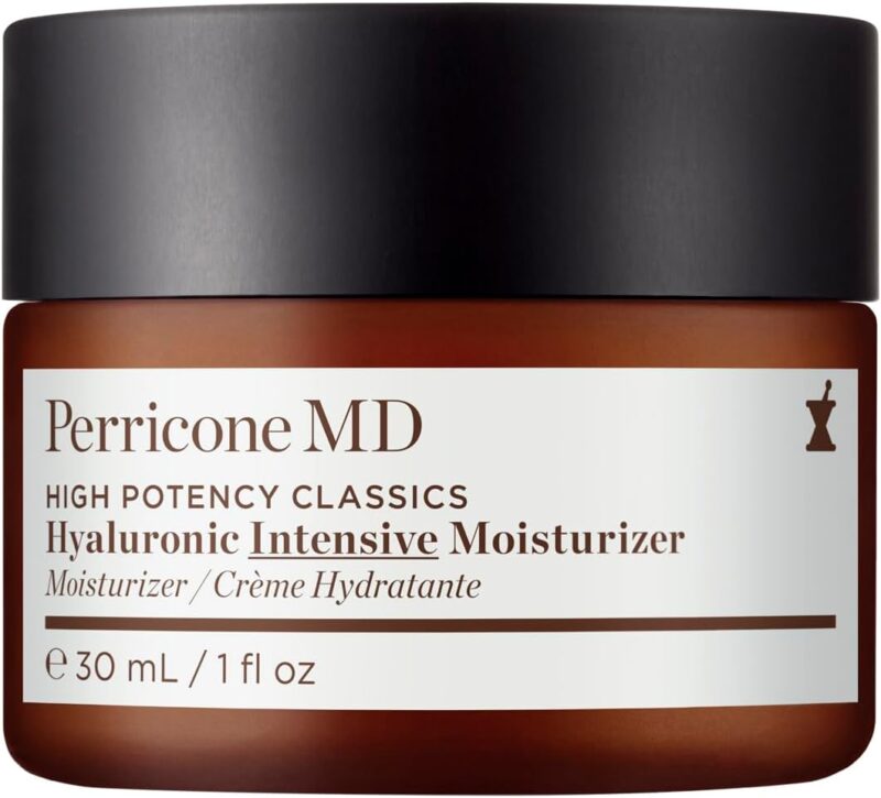 Perricone MD Hyaluronic Intensive Moisturizer – Ultra Hydrating Face Cream with Hyaluronic Acid – Anti-Aging, Oil-Free Moisturizer for Dry Skin – Daily Hydrating Cream for Smooth, Plump Skin
