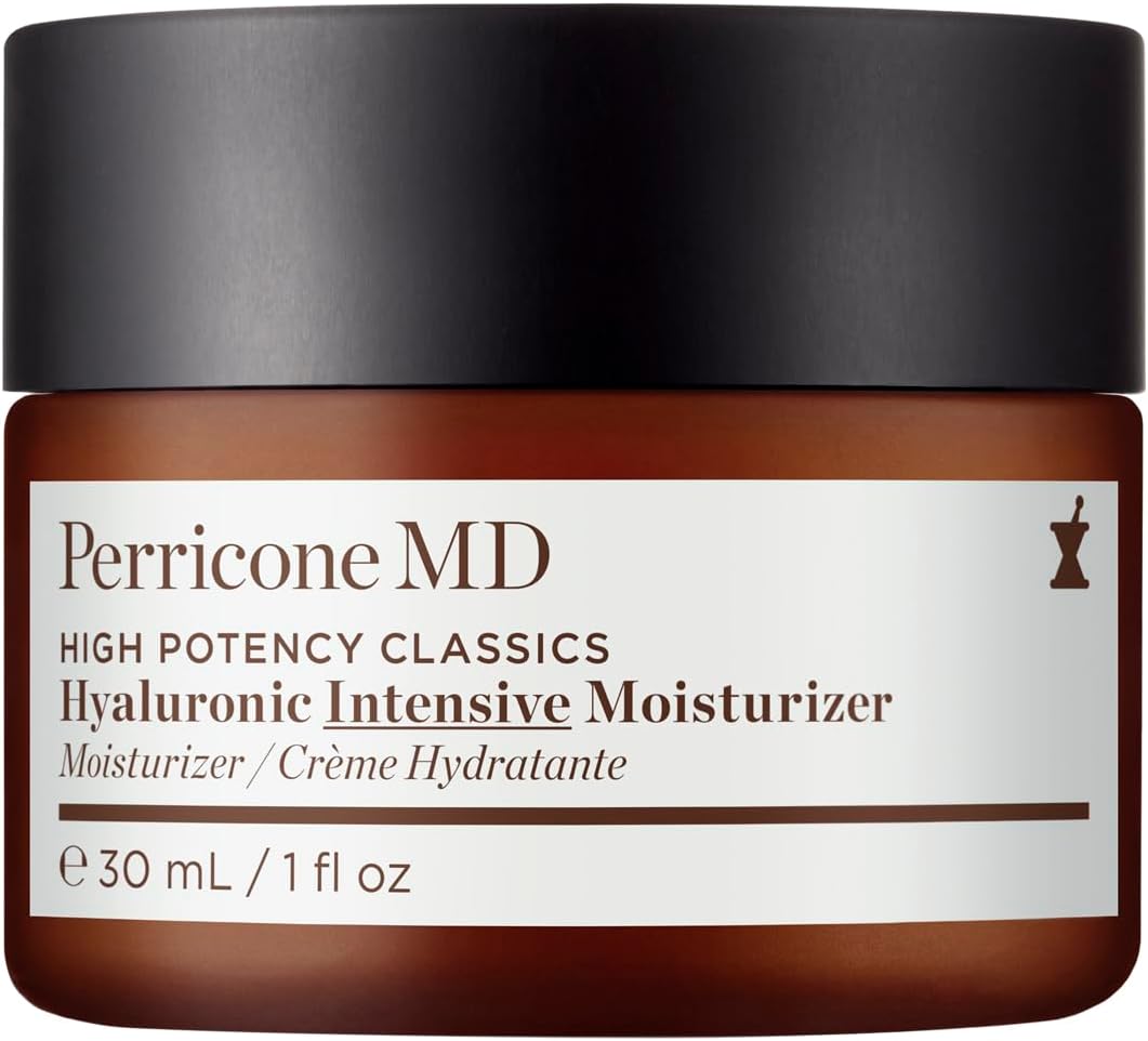 Perricone MD Hyaluronic Intensive Moisturizer – Ultra Hydrating Face Cream with Hyaluronic Acid – Anti-Aging, Oil-Free Moisturizer for Dry Skin – Daily Hydrating Cream for Smooth, Plump Skin