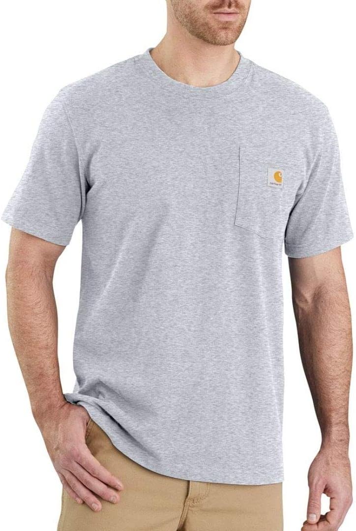Carhartt K87 Pocket S/S T-Shirt T-Shirt Utilitaire de Travail Homme