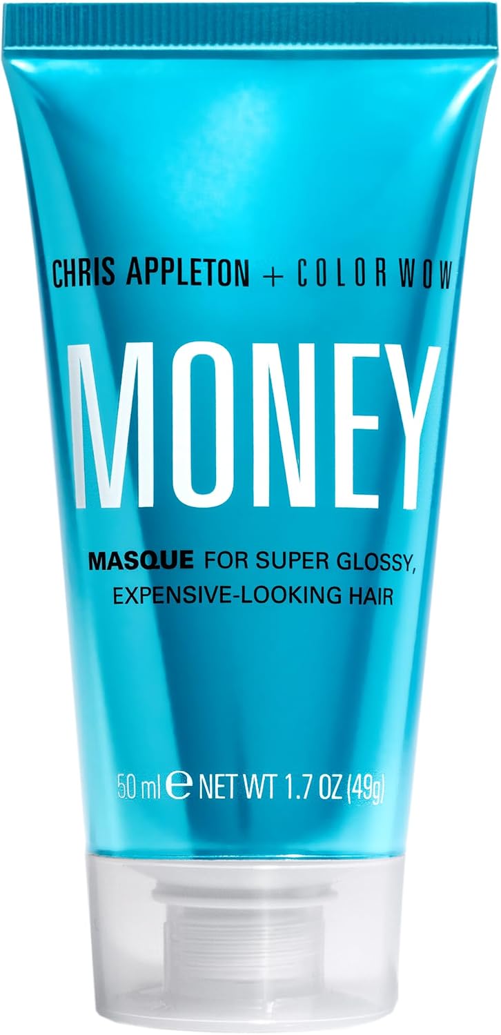 Color Wow Money Masque - Traitement revitalisant hydratant en profondeur créé avec le styliste célèbre Chris Appleton, hydrate, répare, soie tous types de cheveux, traités colorés, secs, abîmés,