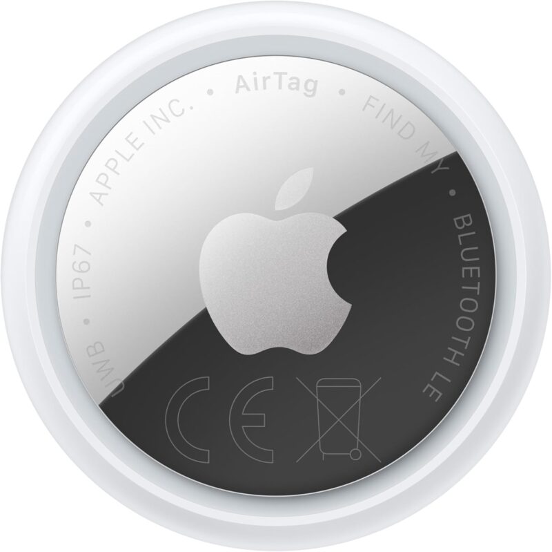 Apple AirTag (2ᵉ génération) : Traqueur pour Porte-clés, Portefeuille et Plus Encore ; localisation avec Signal sonore ; Configuration d’Un Simple Geste avec Un iPhone ou Un iPad