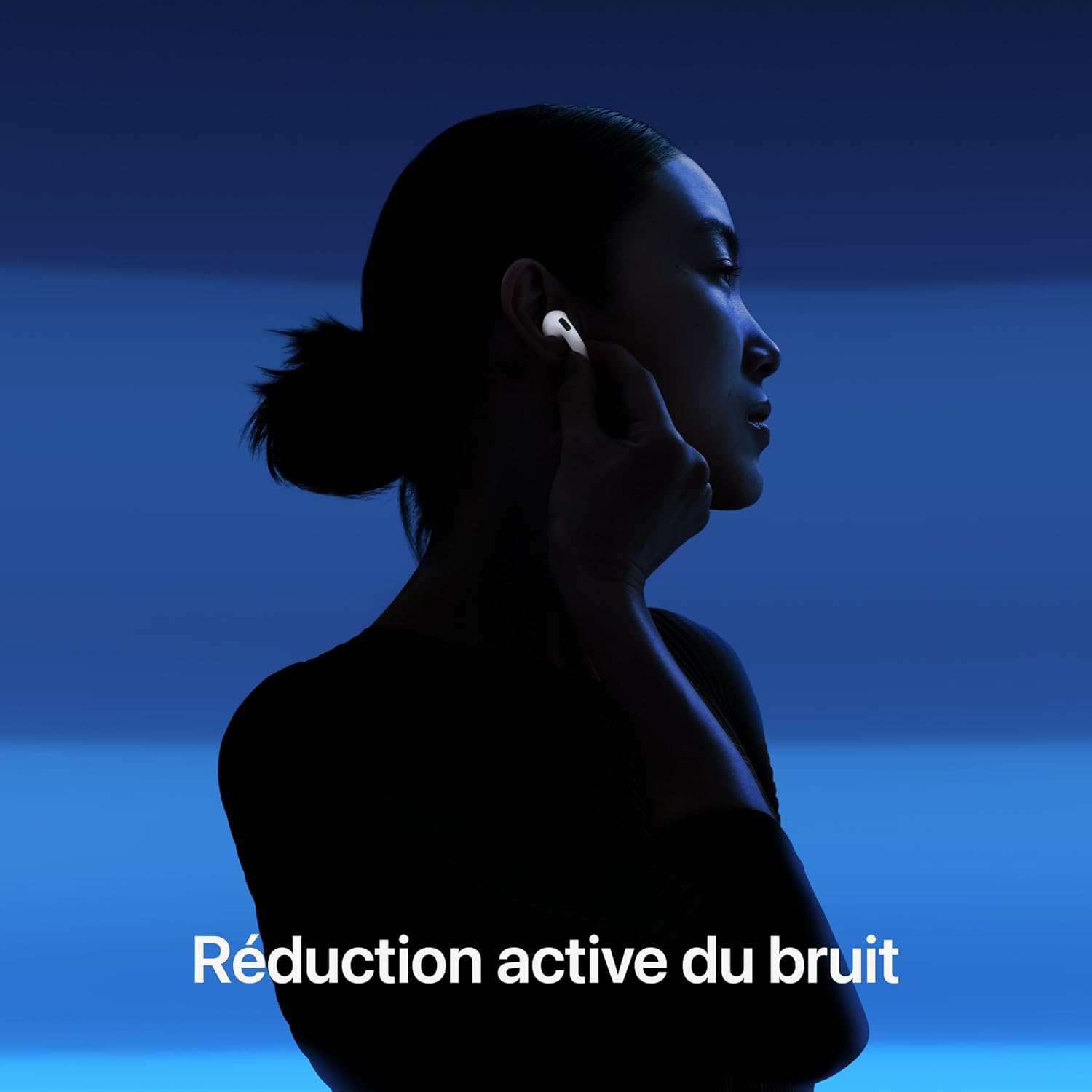 Apple AirPods 4 Écouteurs sans Fil, écouteurs Bluetooth, avec Réduction Active du Bruit, Audio adaptatif, Mode Transparence, Audio Spatial personnalisé, boîtier de Charge USB-C, Recharge sans Fil - Image 3