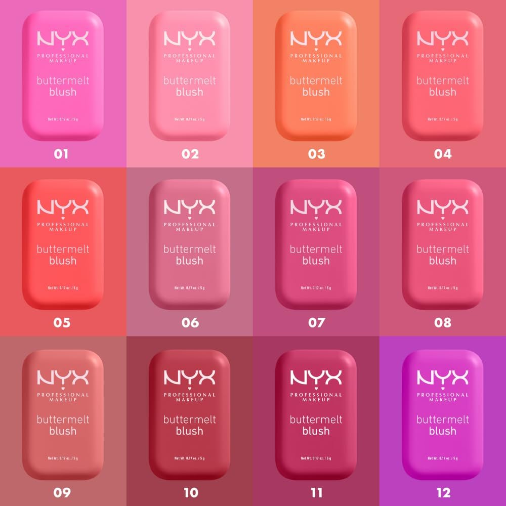 NYX Professional Makeup Buttermelt Blush Poudre Fondante Back and Butta - Image 4