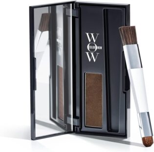 Color Wow Root Cover Up Châtain Moyen 2,1 g – Camoufle Racines Foncées, Retouche Cheveux Gris Instantanée, Résistant à l’Eau, Sans Résidus