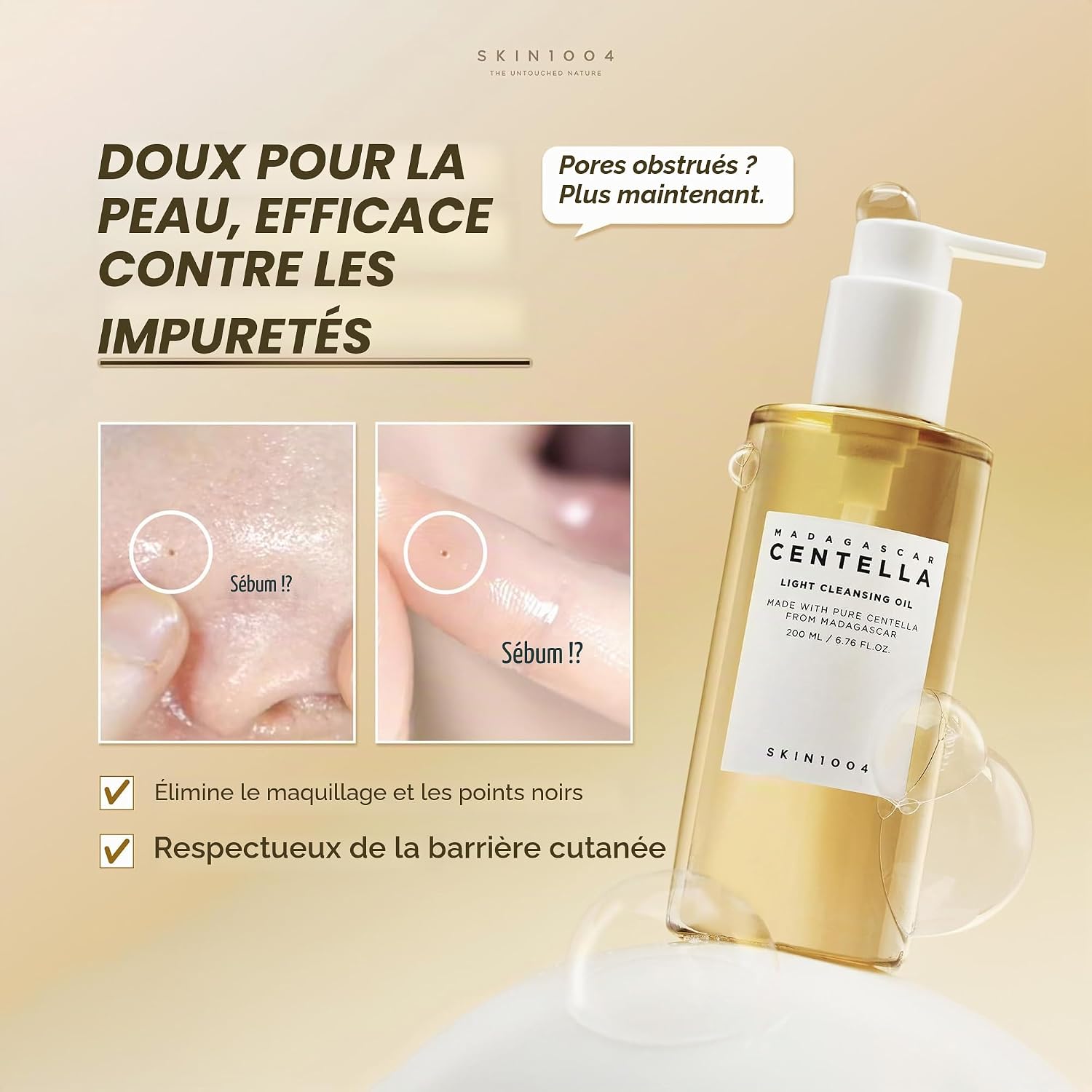 SKIN1004 Centella Huile nettoyante légère 200 ml - Image 3