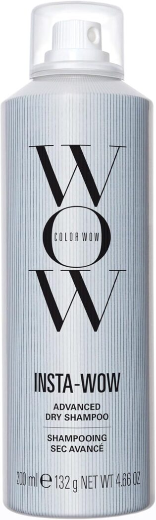 COLOR WOW - Shampoing Sec - Élimine 95% du Sébum - Protection Anti-Pollution & Anti-Odeurs - Sans Traces Blanches - Technologie Active Cleansing - Insta-Wow - 200 ml