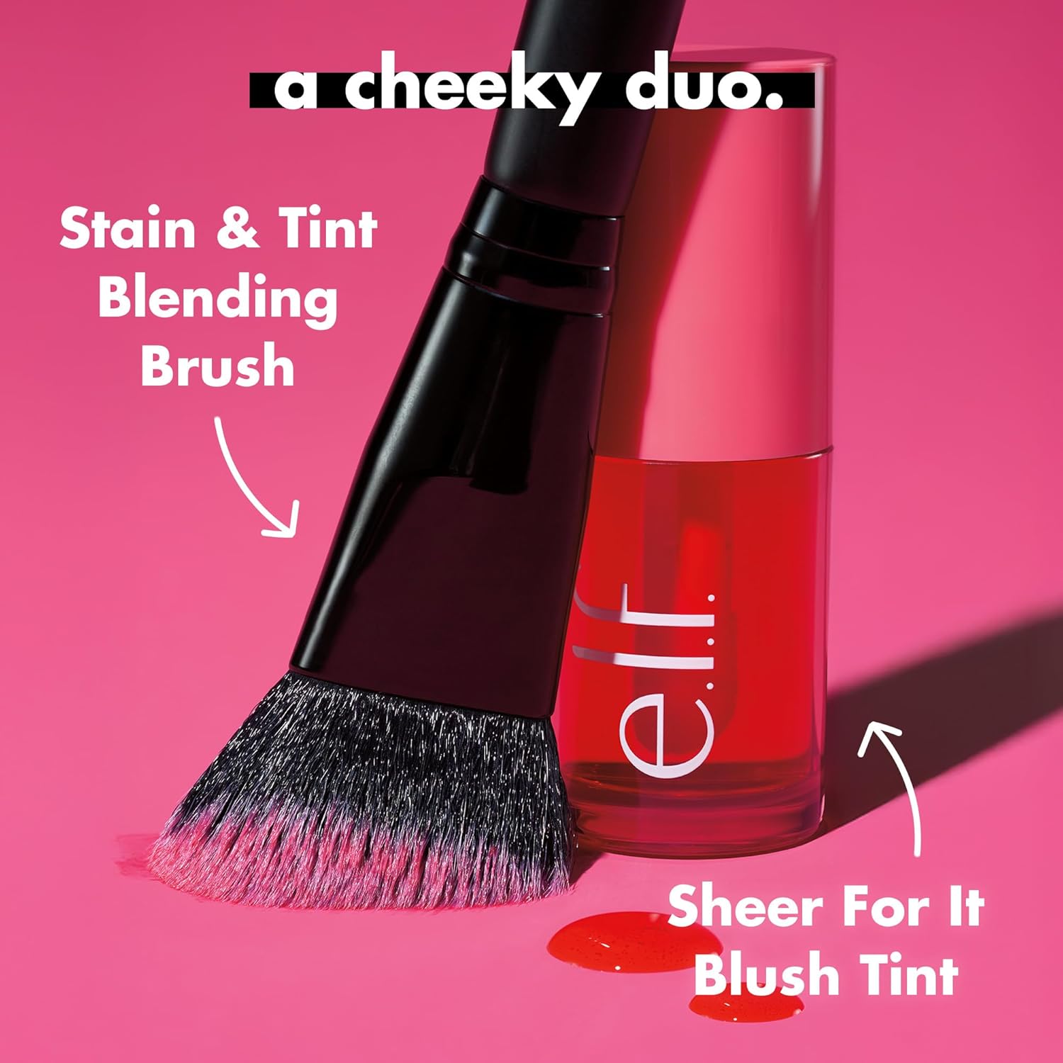 e.l.f. Sheer For It Blush Encre polyvalente pour lèvres et joues pour une couleur naturelle et durable, végétalienne et sans cruauté envers les animaux - Image 4